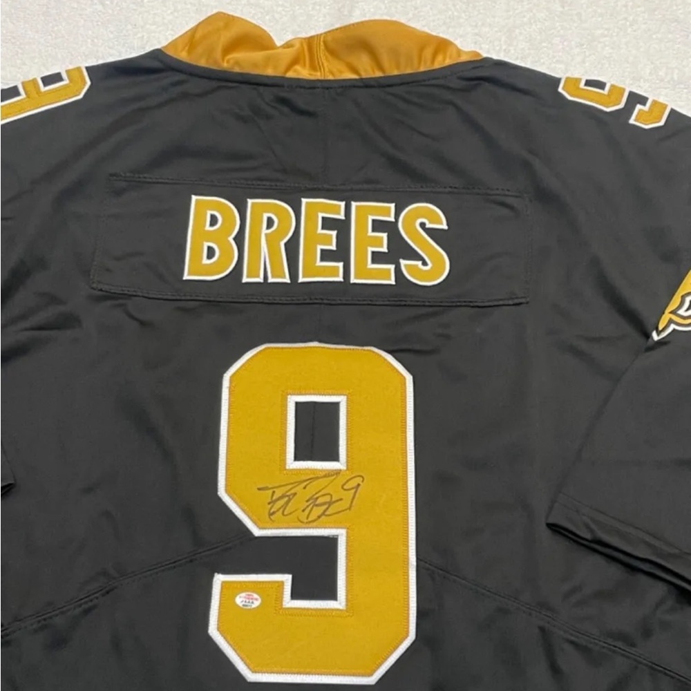 Drew Brees signed Saints Jersey